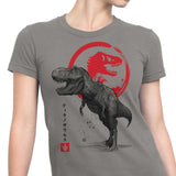 Tyrannosaurus Sumi-e - Women's Apparel