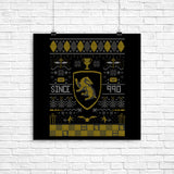 Ugly Badger Sweater - Poster