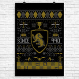 Ugly Badger Sweater - Poster