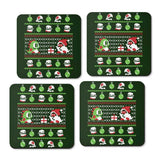 Ugly Bauble Sweater - Coasters