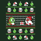 Ugly Bauble Sweater - Throw Pillow