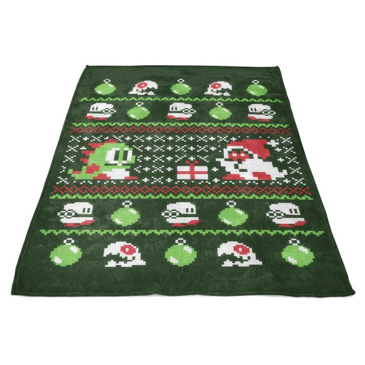 Ugly Bauble Sweater - Fleece Blanket