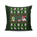 Ugly Bauble Sweater - Throw Pillow