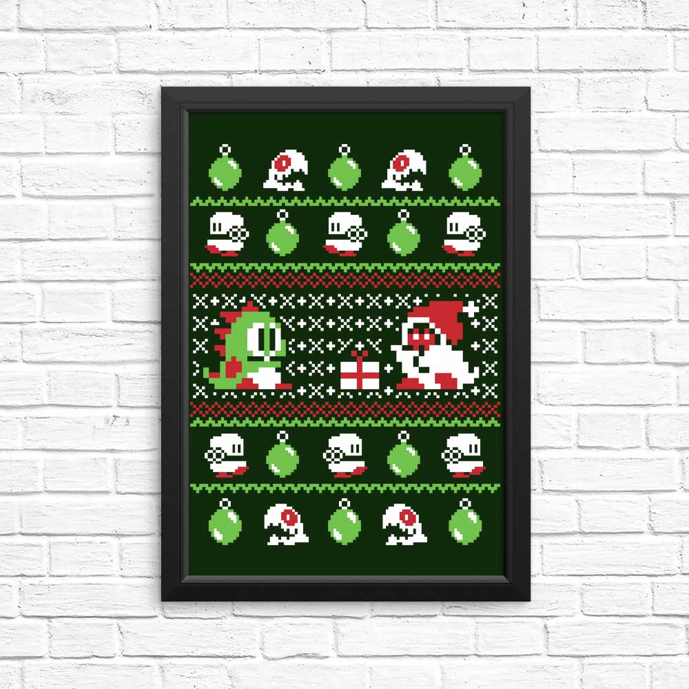Ugly Bauble Sweater - Posters & Prints