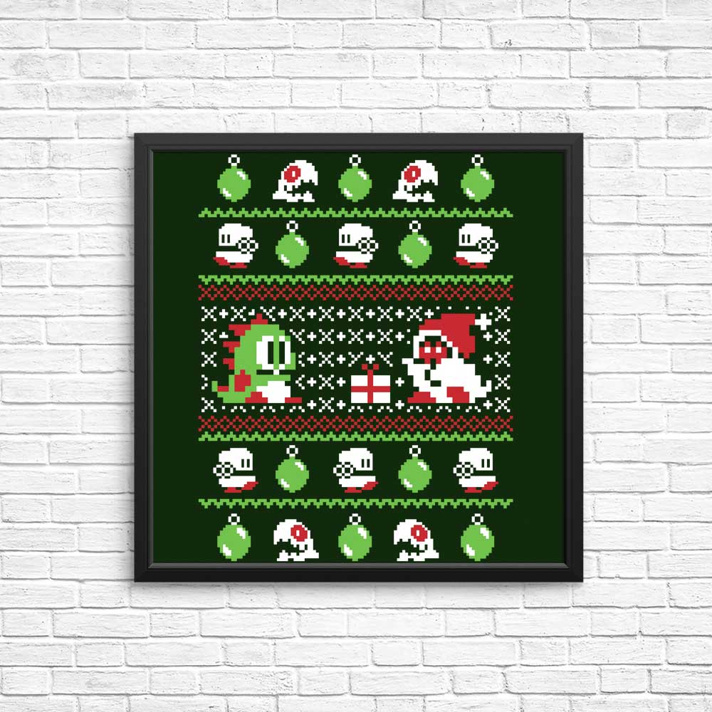 Ugly Bauble Sweater - Posters & Prints