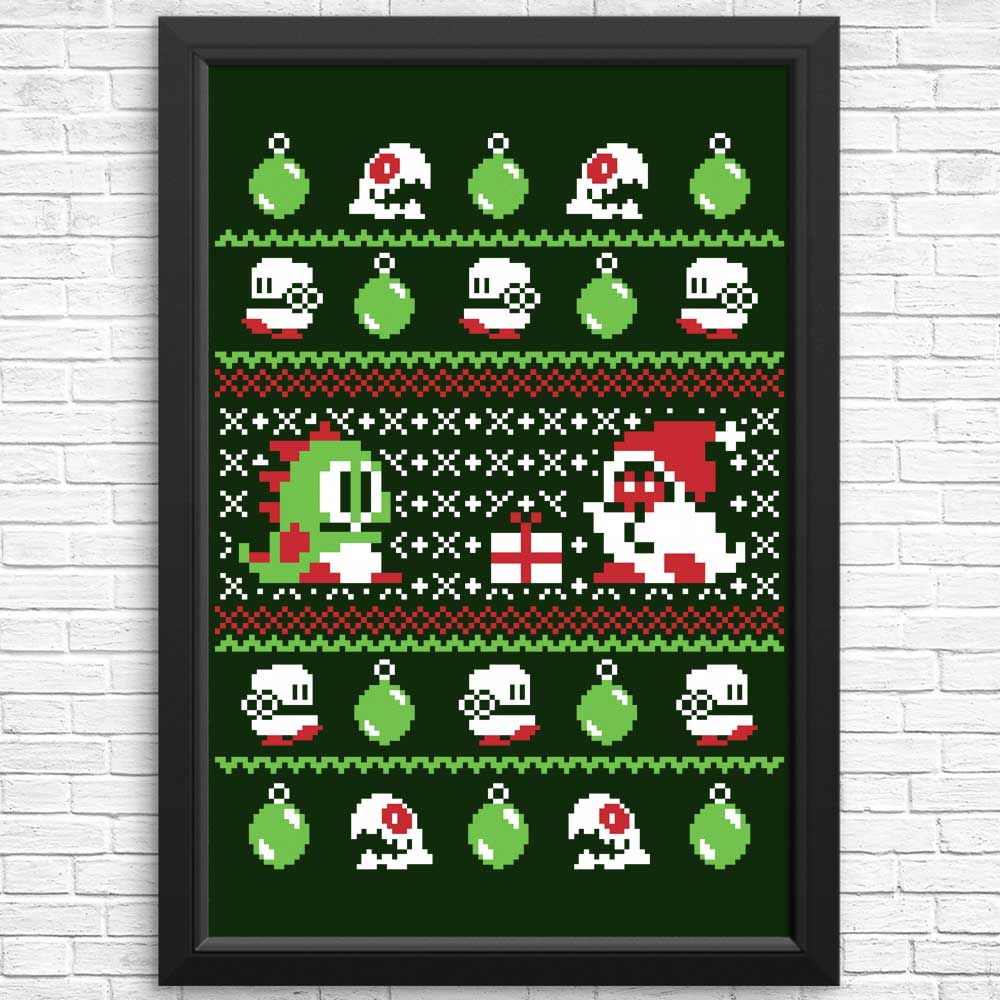 Ugly Bauble Sweater - Posters & Prints