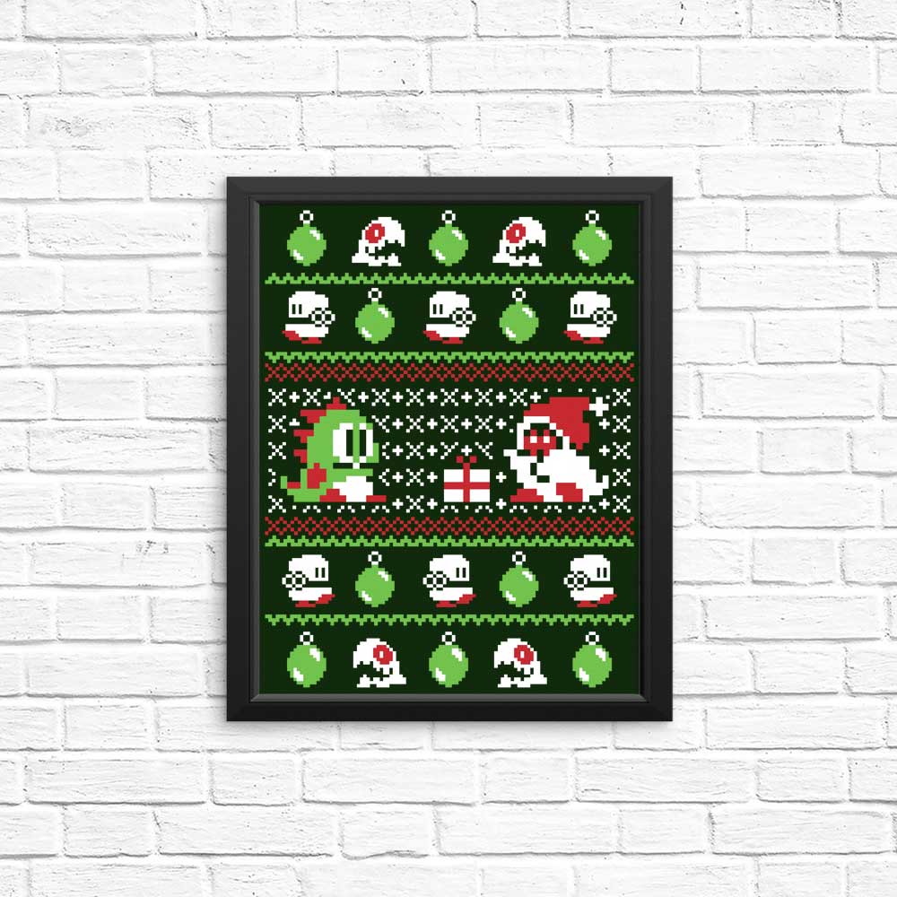 Ugly Bauble Sweater - Posters & Prints