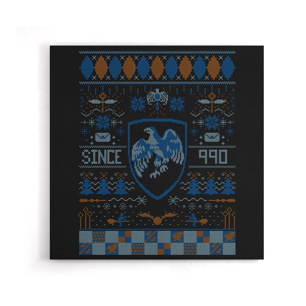 Ugly Eagle Sweater - Canvas Print