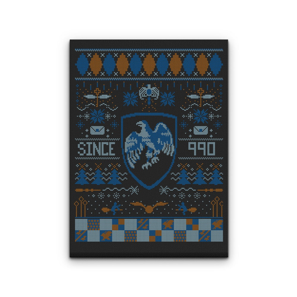 Ugly Eagle Sweater - Canvas Print