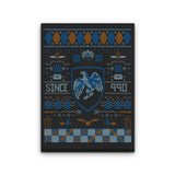 Ugly Eagle Sweater - Canvas Print