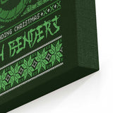 Ugly Earth Sweater - Canvas Print