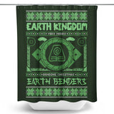 Ugly Earth Sweater - Shower Curtain