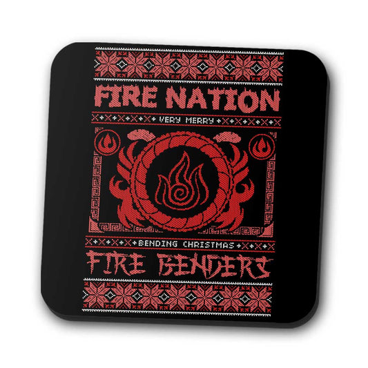Ugly Fire Sweater - Coasters