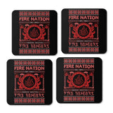 Ugly Fire Sweater - Coasters