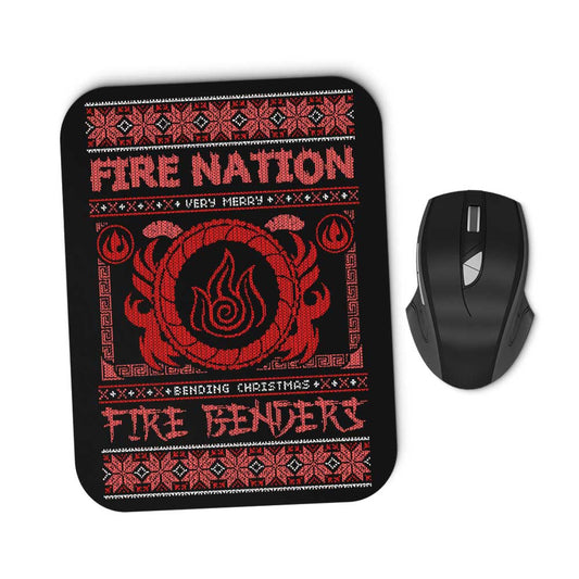 Ugly Fire Sweater - Mousepad