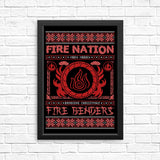 Ugly Fire Sweater - Posters & Prints