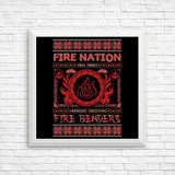 Ugly Fire Sweater - Posters & Prints