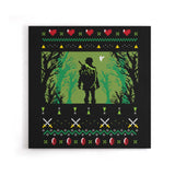 Ugly Hero Sweater - Canvas Print