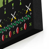 Ugly Hero Sweater - Canvas Print