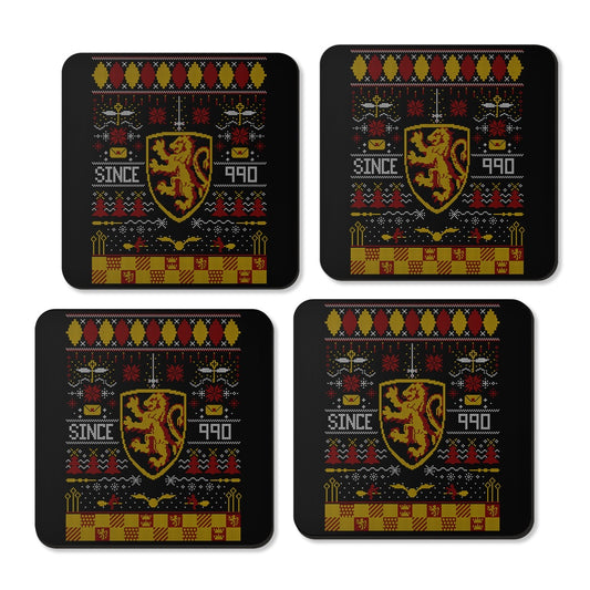 Ugly Lion Sweater - Coasters