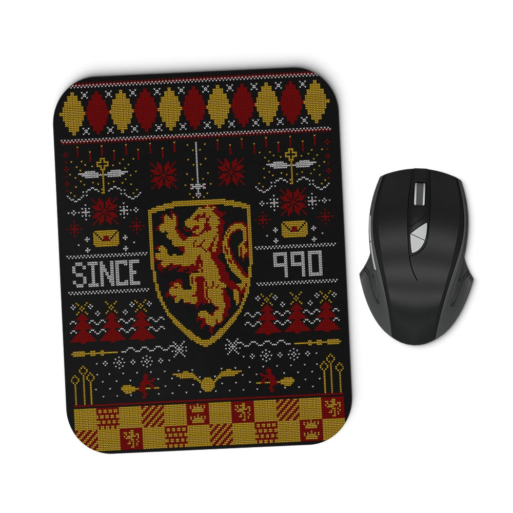 Ugly Lion Sweater - Mousepad