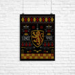 Ugly Lion Sweater - Poster