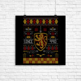 Ugly Lion Sweater - Poster
