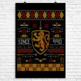 Ugly Lion Sweater - Poster