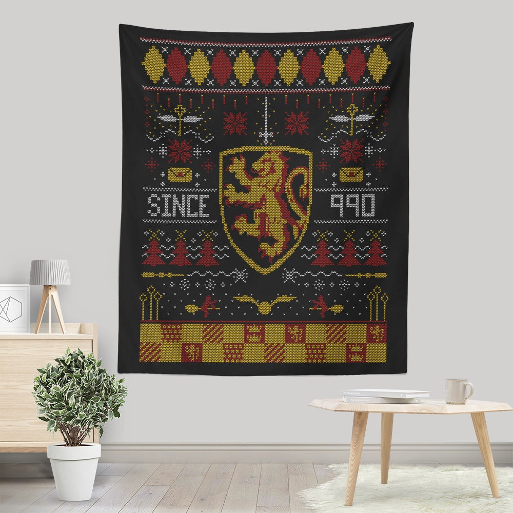 Ugly Lion Sweater - Wall Tapestry