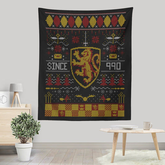 Ugly Lion Sweater - Wall Tapestry