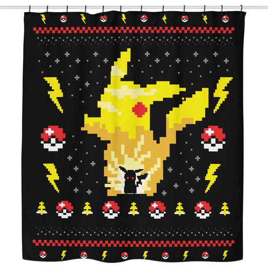 Ugly Pocket Sweater - Shower Curtain