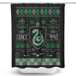 Ugly Serpent Sweater - Shower Curtain