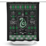 Ugly Serpent Sweater - Shower Curtain