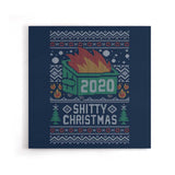 Ugly Shitty Sweater - Canvas Print