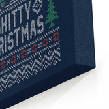Ugly Shitty Sweater - Canvas Print