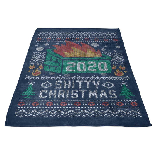 Ugly Shitty Sweater - Fleece Blanket