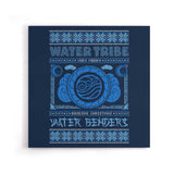 Ugly Water Sweater - Canvas Print