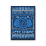 Ugly Water Sweater - Canvas Print