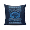 Ugly Water Sweater - Throw Pillow