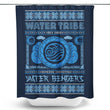 Ugly Water Sweater - Shower Curtain