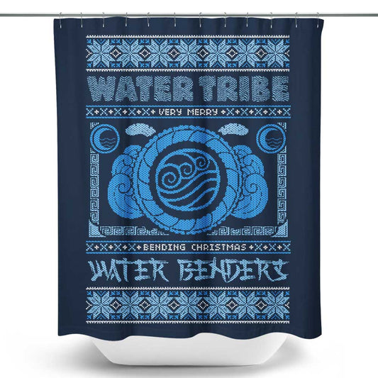 Ugly Water Sweater - Shower Curtain