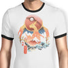 Ukiyo Fire - Ringer T-Shirt