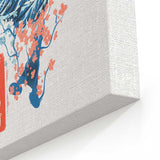 Ukiyo Water - Canvas Print