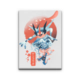 Ukiyo Water - Canvas Print