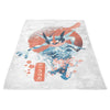 Ukiyo Water - Fleece Blanket