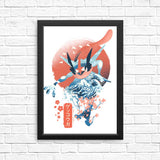 Ukiyo Water - Posters & Prints