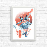 Ukiyo Water - Posters & Prints
