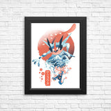 Ukiyo Water - Posters & Prints