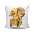 Ukiyo-e Courage - Throw Pillow