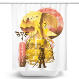 Ukiyo-e Courage - Shower Curtain